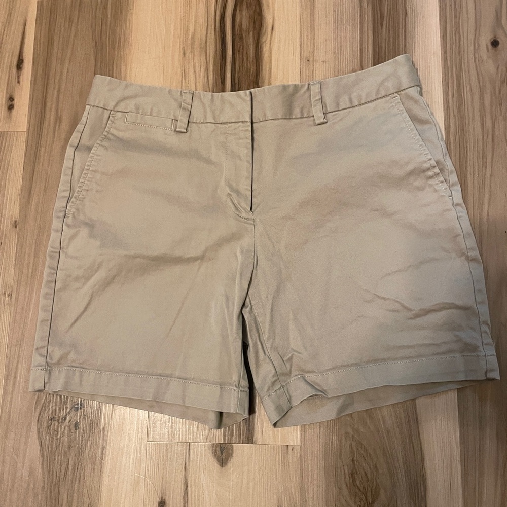 Lands' End Women's Tan Chino Shorts